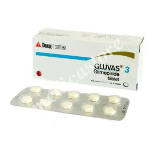 GLUVAS 3MG TABLET