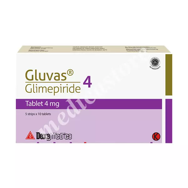 GLUVAS TABLET 4 MG