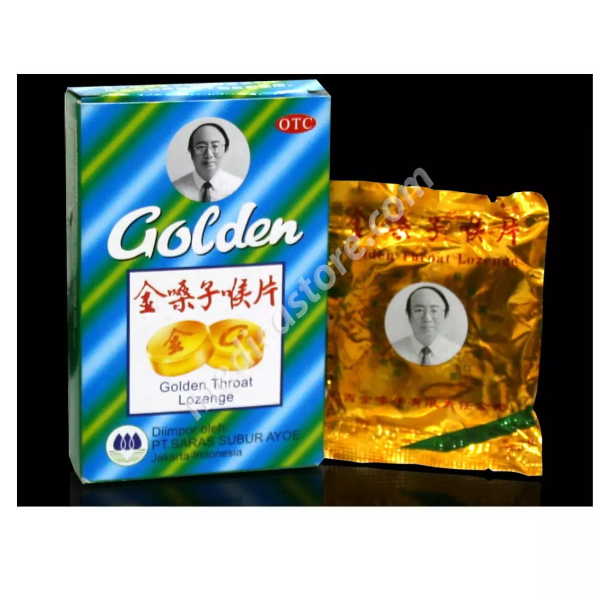 GOLDEN THROAT LOZENGES 20'S