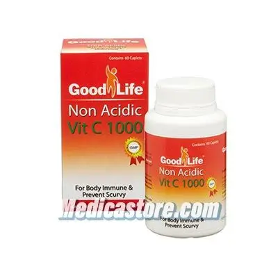 GOOD LIFE VIT C 1000 KAPLET SALUT SELAPUT 60'S