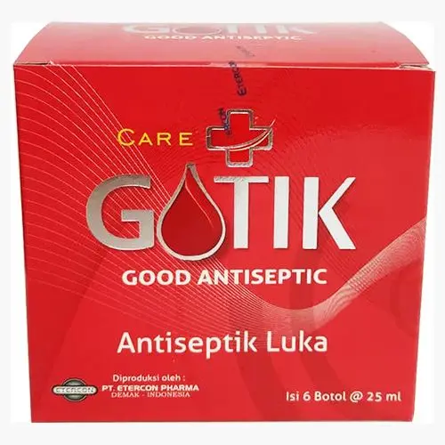 GOTIK ANTISEPTIC SOLUTION 25 ML