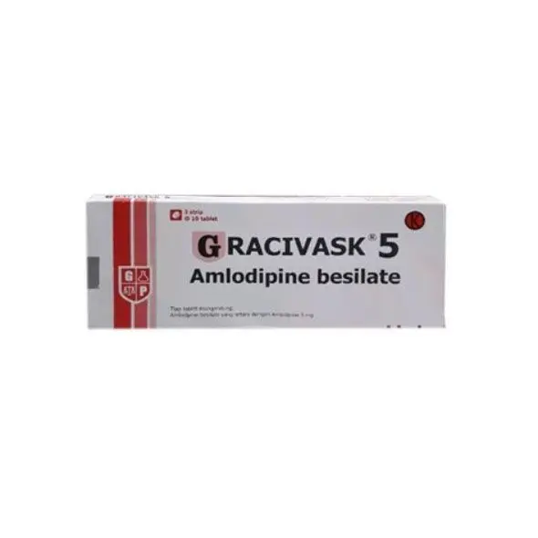 GRACIVASK TABLET 5 MG