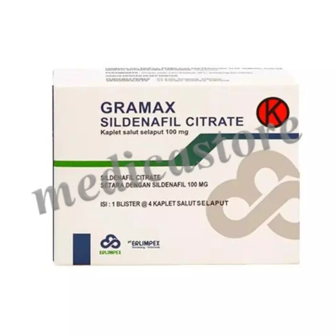 GRAMAX TABLET 100 MG 4'S