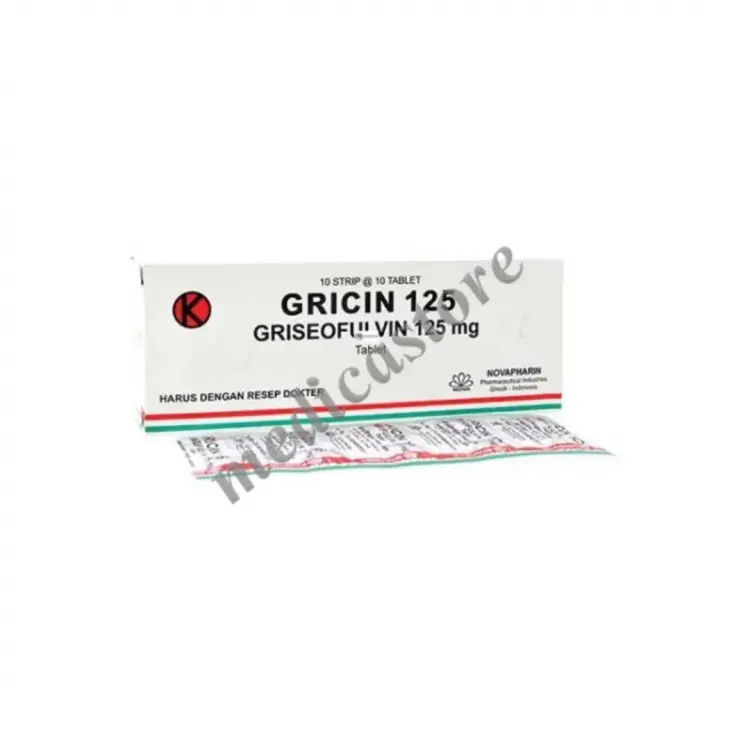 GRICIN TABLET 125 MG