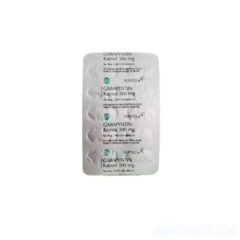 Gabapentin 300 mg Kapsul 100'S (Novell)
