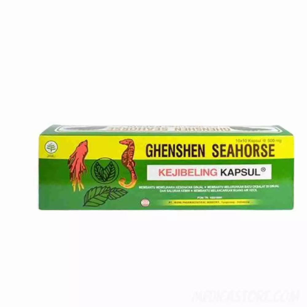 Ghenshen Seahorse Kejibeling Kapsul