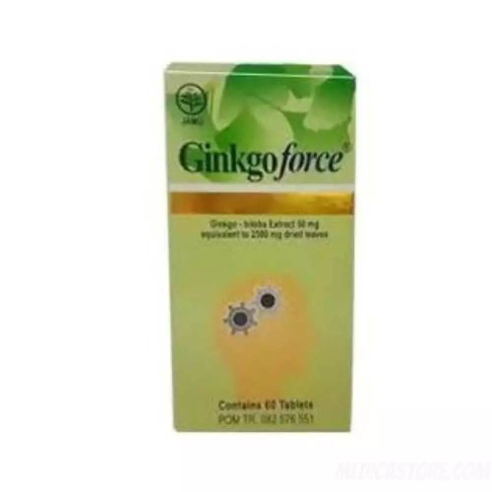 Ginkgo Force Tablet 60'S