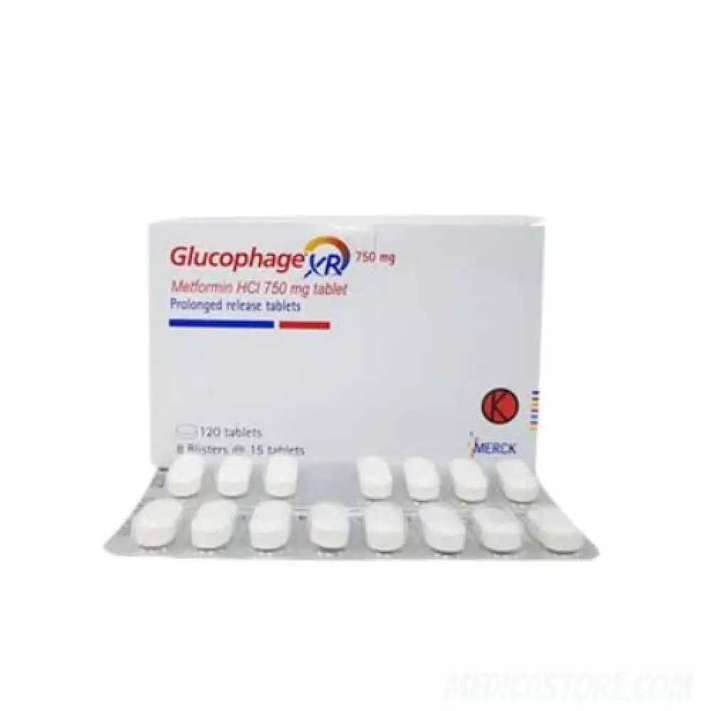 Glucophage XR 750 Mg Tablet
