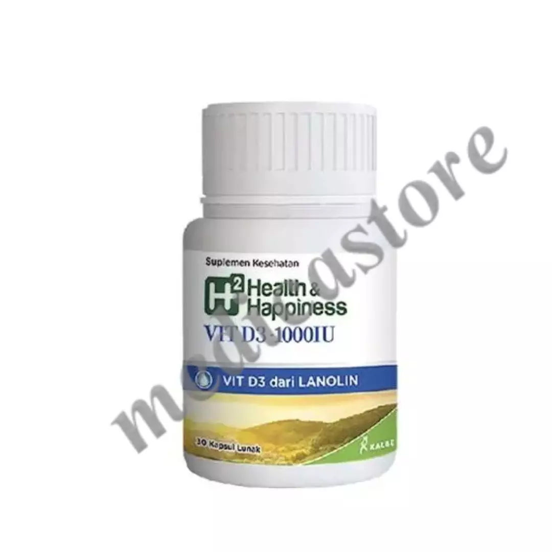 H2 Vitamin D3-1000IU Kapsul 