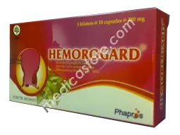 HEMOROGARD KAPSUL 250MG 30'S