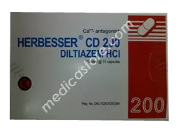 Herbesser CD 200 mg Kapsul Pelepasan Lambat