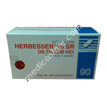 Herbesser SR 90 MG Kapsul