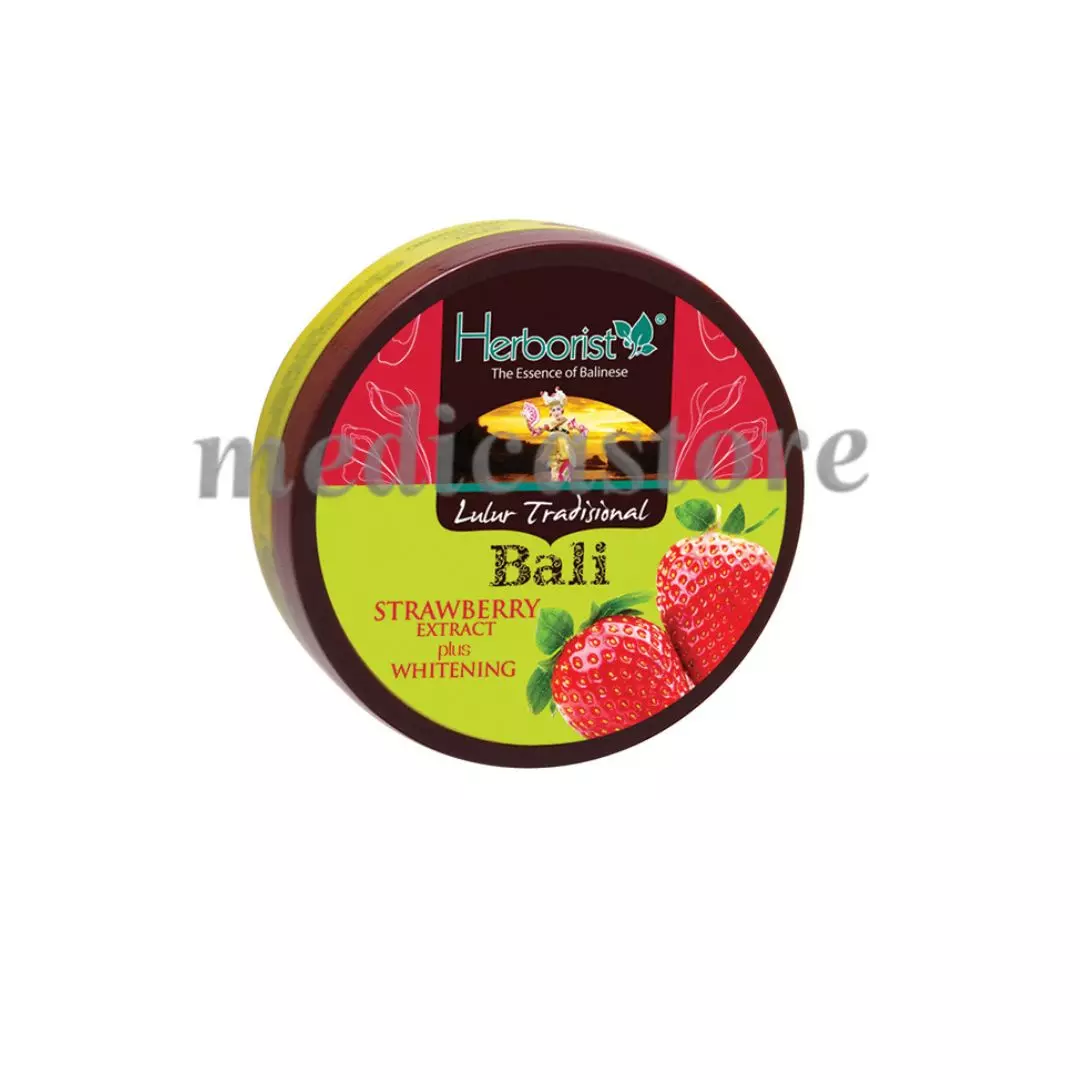 HERBORIST BSRM LULUR STRAWBERY 100 GRAM