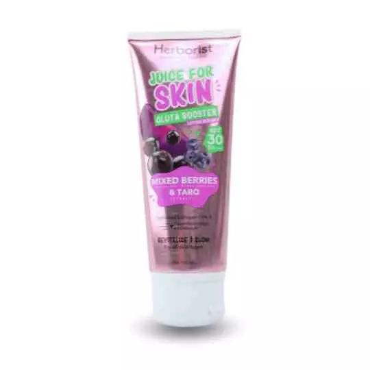 Herborist Bsrm Juice for Skin Mixed Berries & Taro 180 mll