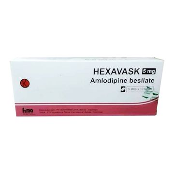 Hexavask 5mg Tablet