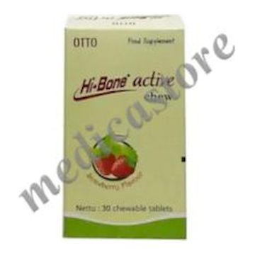 Hi-bone Active Chew Strawberry 30's