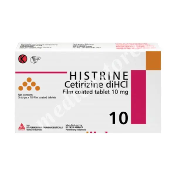 HISTRINE FT TABLET 10 MG 