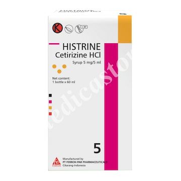 Histrine Syrup 5 MG 60 ML