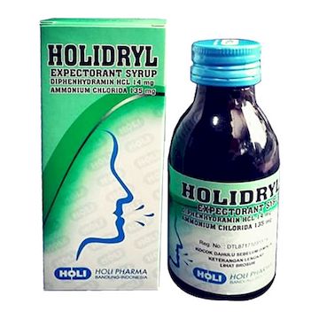 Holidryl Expectorant Syrup 100 ML