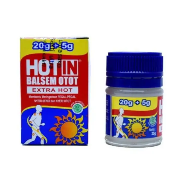 HOT IN BALSEM OTOT EXTRA HOT 25GR