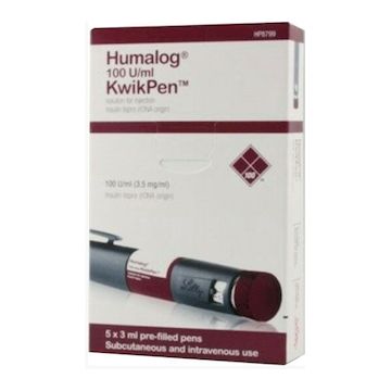 Humalog Kwikpen 100 Iu/3 ML