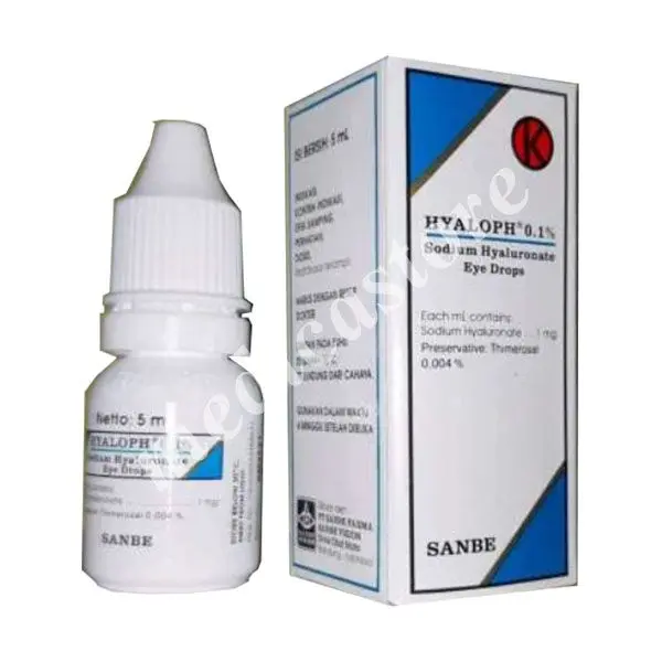 HYALOPH EYE DROPS 0,001 5 ML