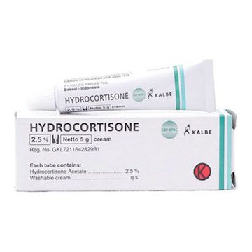 Hydrocortisone 2.5% Krim 5 G