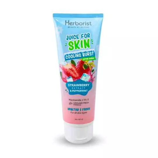 Herborist Bsrm Juice For Skin Cooling Bust Strawberry &  Peppermint 180 ml