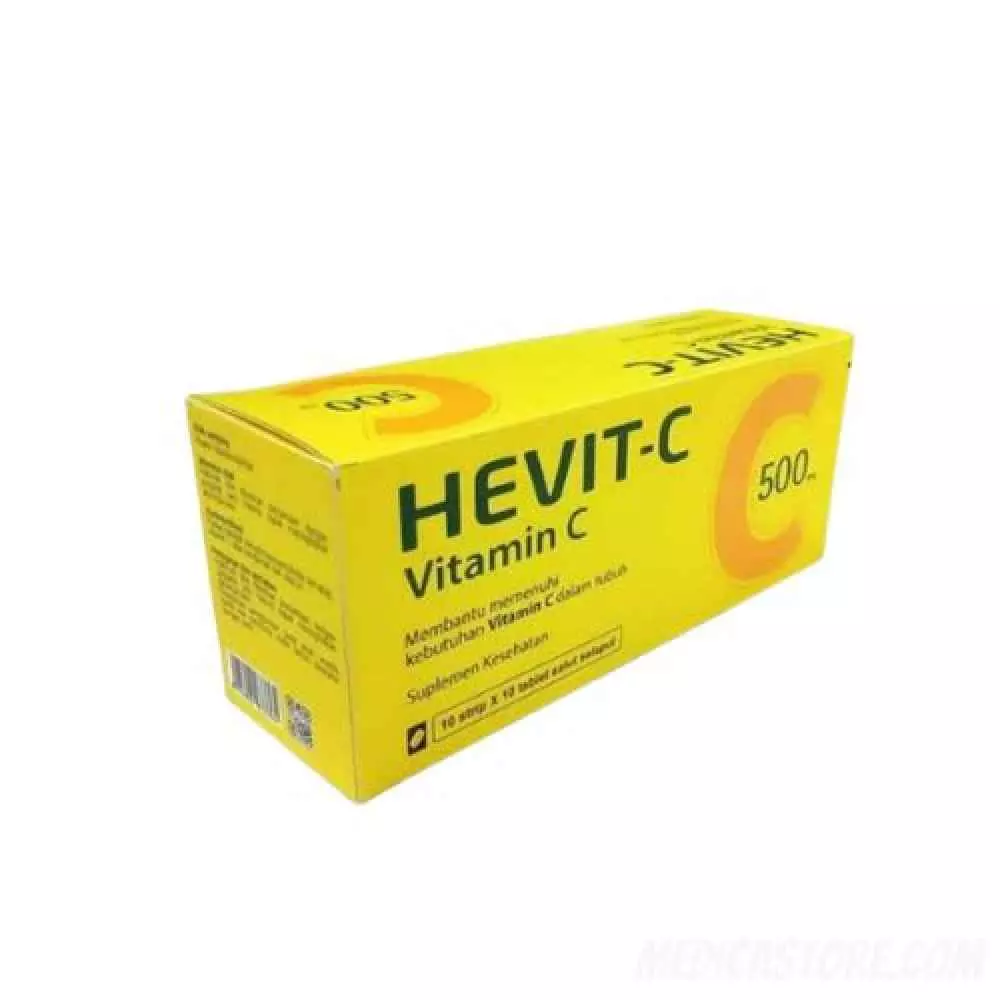 Hevit C 500 mg Tablet 100's
