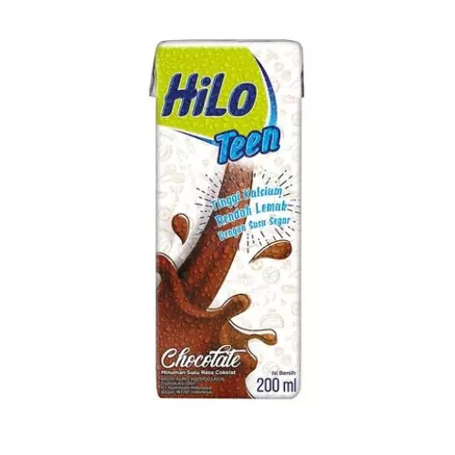Hilo Teen Rasa Coklat 200 ml Ready To Drink