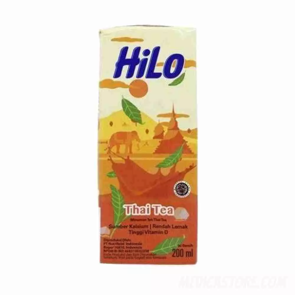 Hilo Thai Tea 200 ml (Ready To Drink)