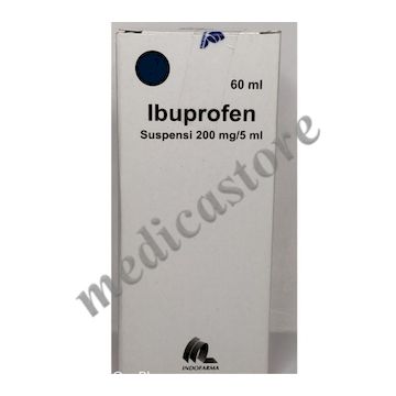 Ibuprofen Suspensi 200 Mg/5 ML 60 ML