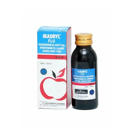 IKADRYL FLU SYRUP 100 ML