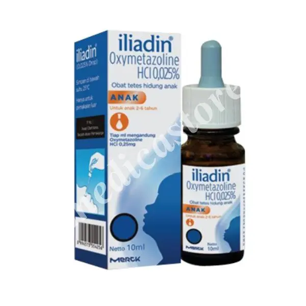 Iliadin 0.025% Nasal Drops 10 ml