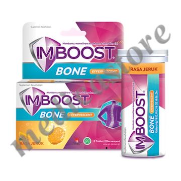 Imboost Bone Effervescent Tablet Jeruk 8's