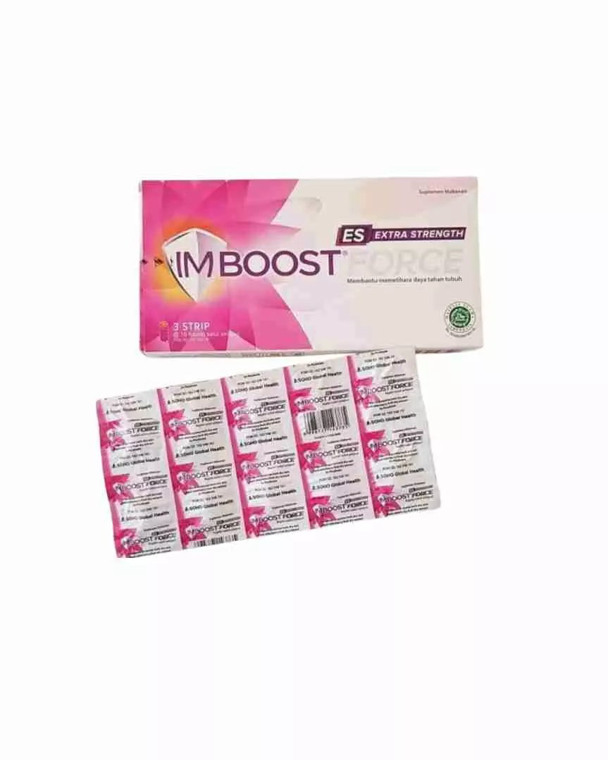 Imboost Force Extra Strength strip Isi 10 Kapsul