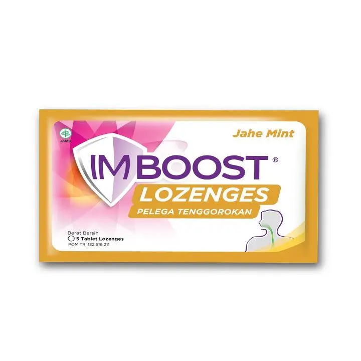 IMBOOST LOZENGES JAHE MINT 5 SACHET