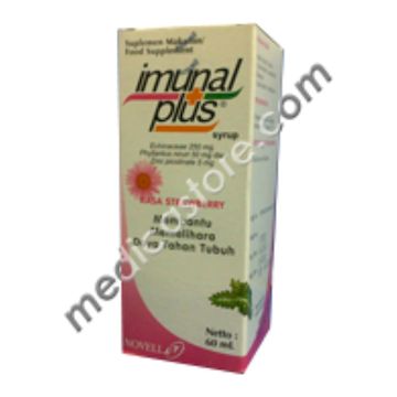 Imunal Plus Syrup Rasa Strawberry 60 ML