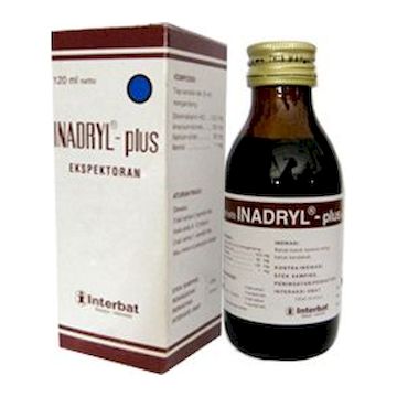 Inadryl Plus Syrup 120 ML