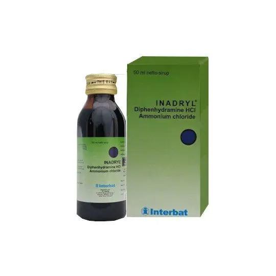 INADRYL SYRUP 50 ML