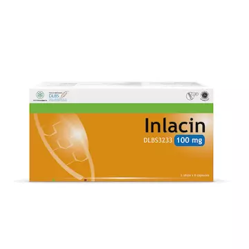 INLACIN 100 MG ISI 30 KAPSUL