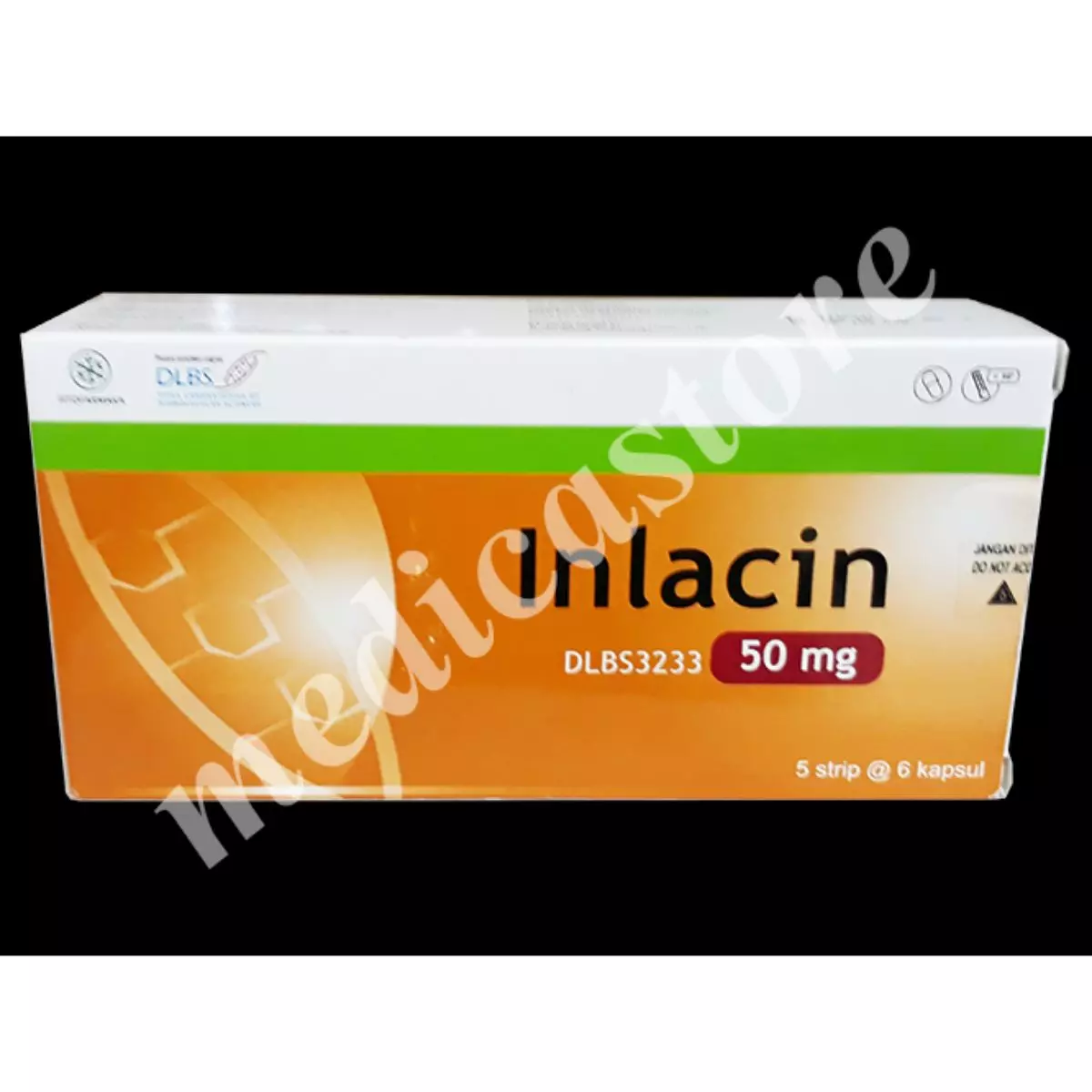 INLACIN KAPSUL 50 MG 30'S