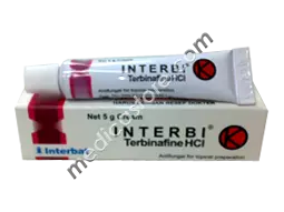 INTERBI CREAM 10MG 5 GRAM