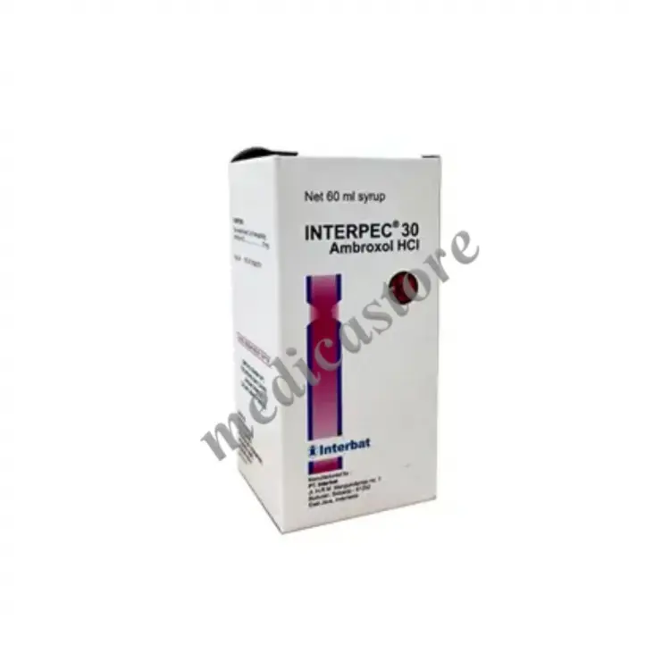 INTERPEC ELIXIR SYRUP 30MG/5ML 60 ML