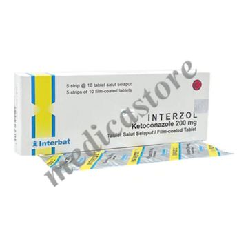 Interzol Tablet Salut Selaput 200 MG