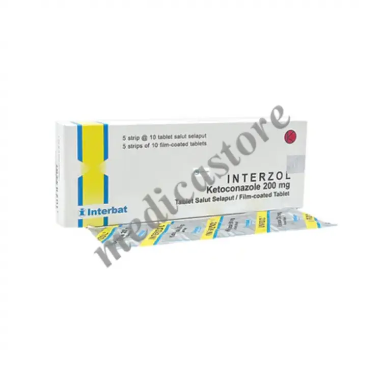 INTERZOL TABLET SALUT SELAPUT 200 MG