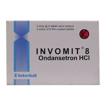 Invomit Tablet 8 MG