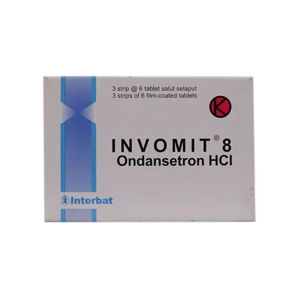 INVOMIT TABLET 8 MG