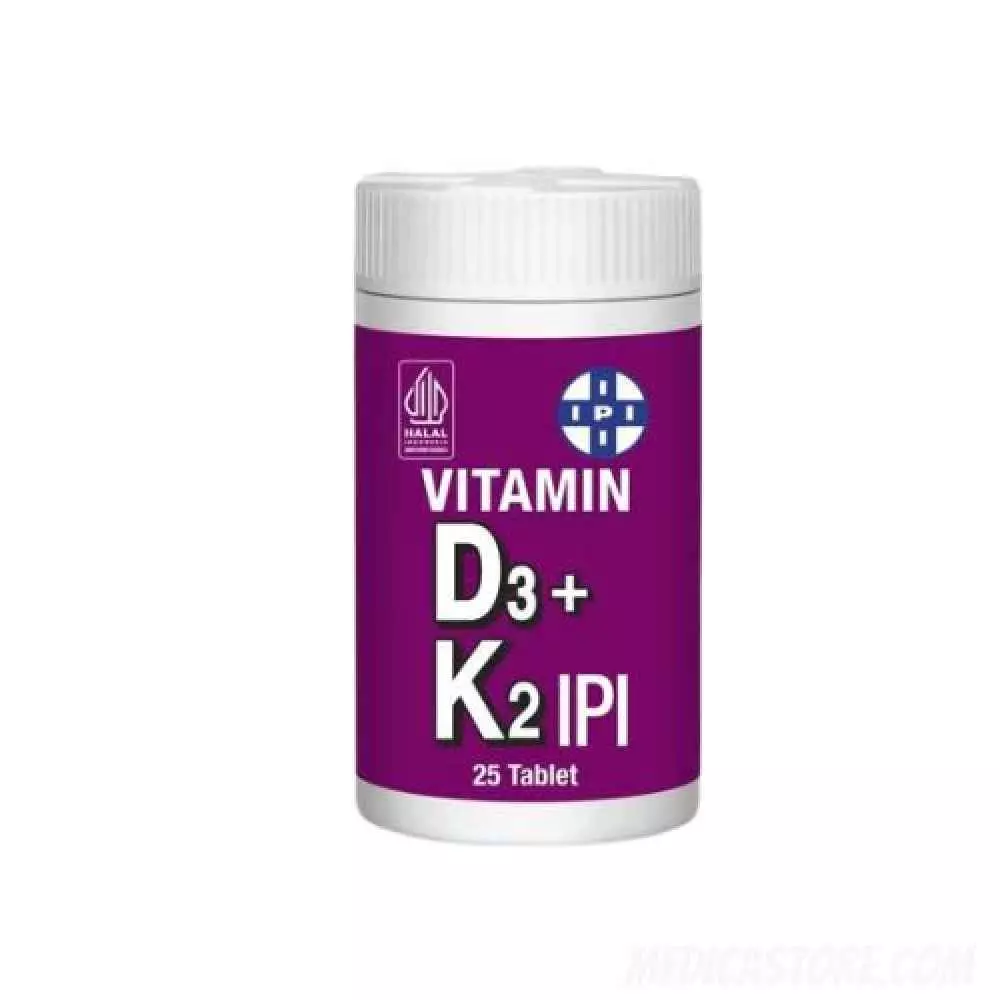 IPI Vitamin D3+K2 Tablet 25's