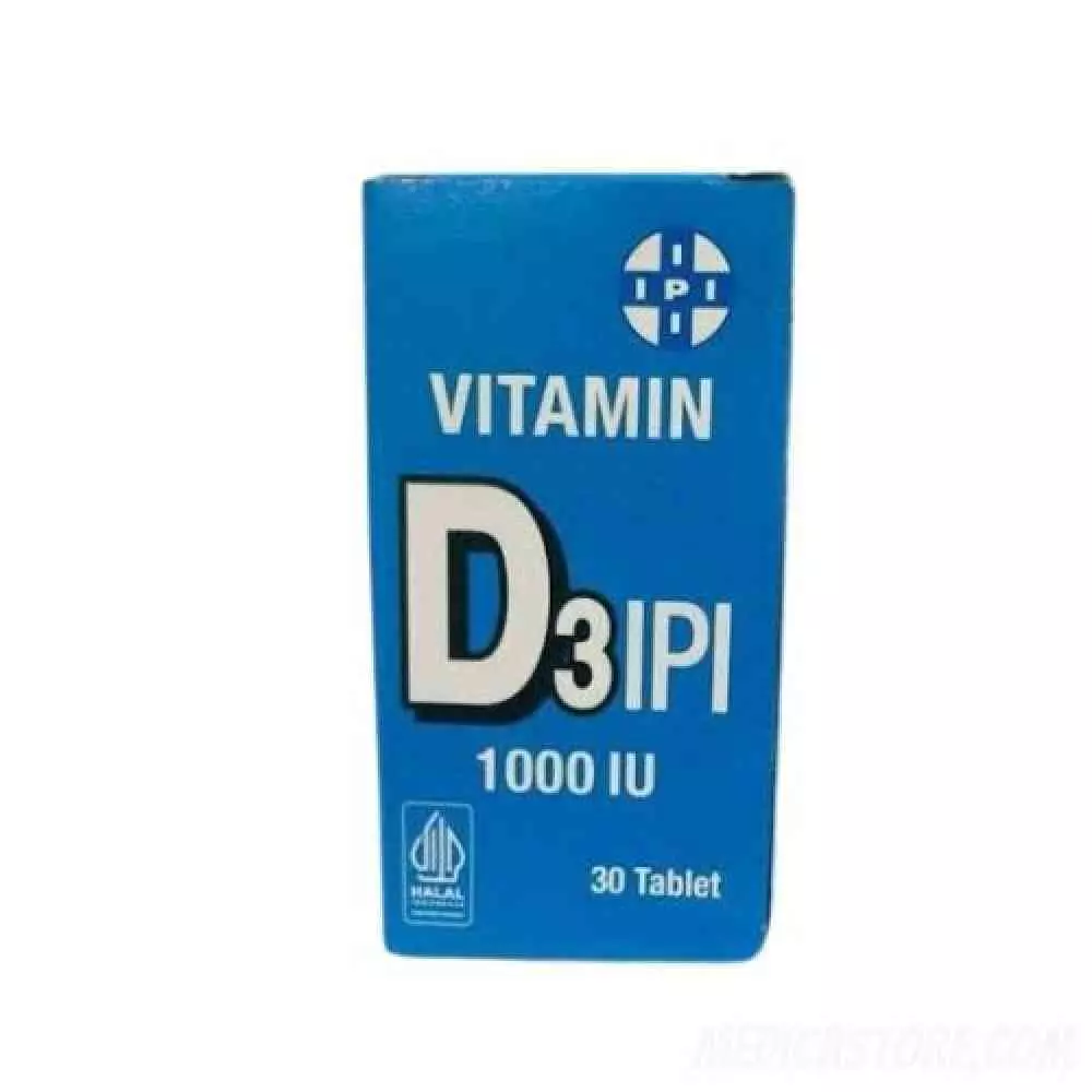 IPI Vitamin D3 1000 IU Tablet 70'S